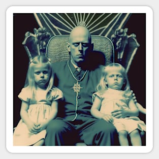 aleister crowley Sticker